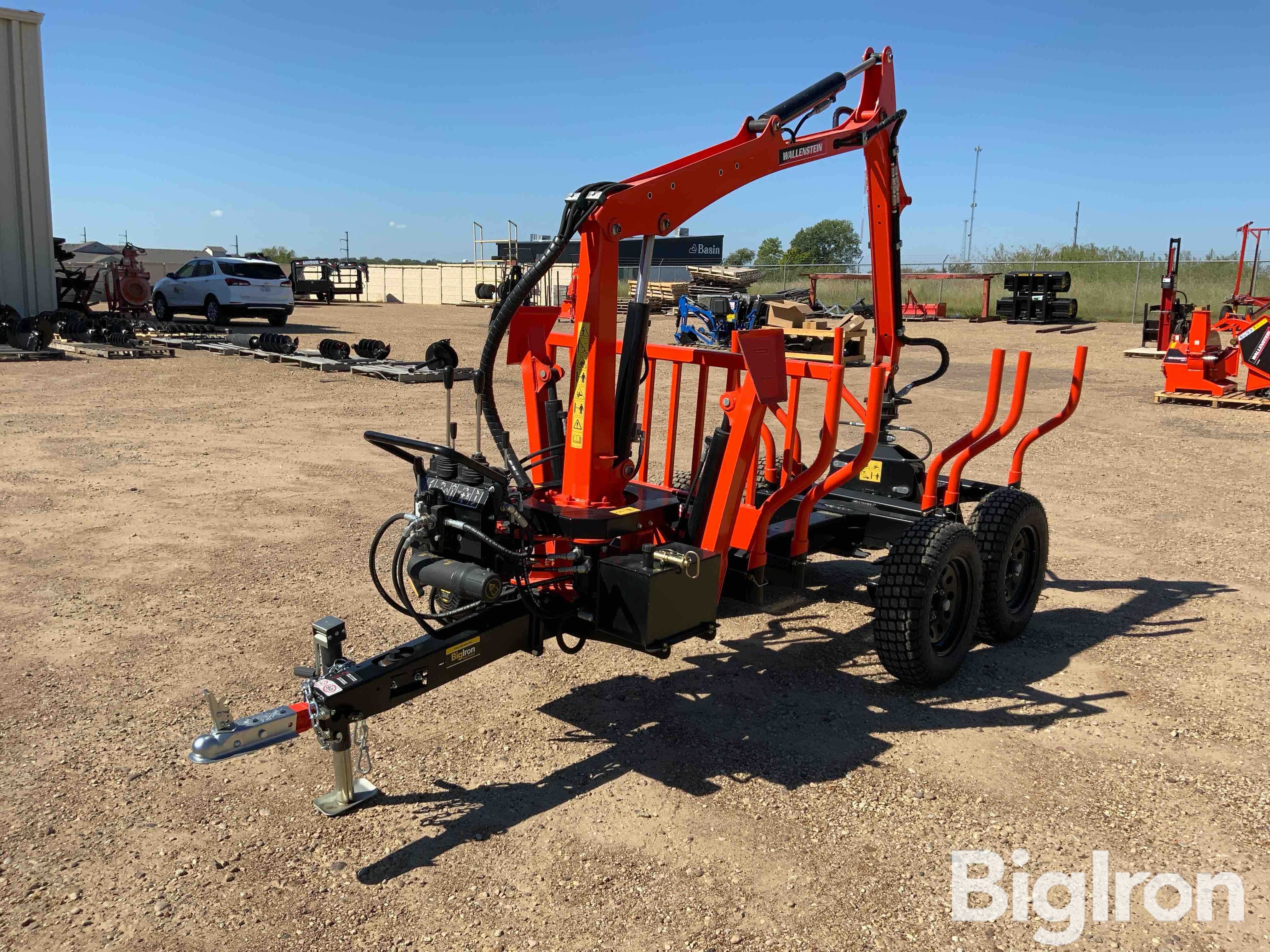 Wallenstein LXT95 Log Loader Trailer 