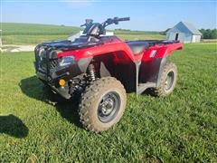 2022 Honda TRX420FM Four Trax Rancher 4x4 ATV 