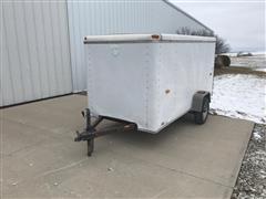 2002 Interstate 5x10 S/A Enclosed Utility Trailer 