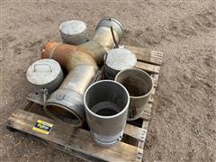 10" Aluminum Irrigation Pipe Fittings 