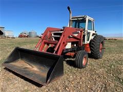 1977 Case 1370 2WD Tractor W/Loader 