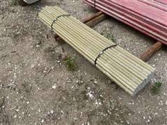 High Tensile Electric Fiberglass Fence Posts 