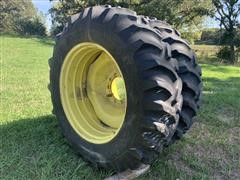 Goodyear 18.4-38 Tires & Rims 