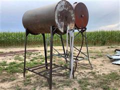 Gravity Feed Fuel Tanks 