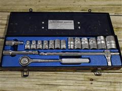 Brendco 1/2" Drive 18 Piece Metric Socket Set 