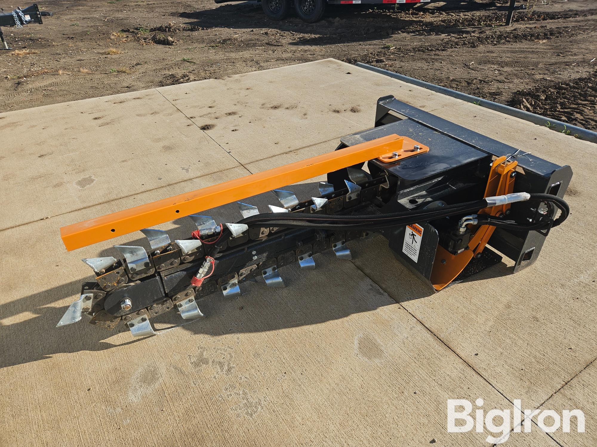 2023 Wolverine TCR-12-48H Trencher Skid Steer Attachment 