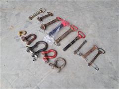 Assorted Hitch Pins And Clevis 