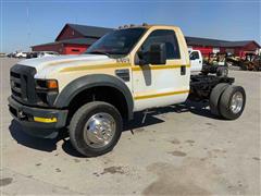 2008 Ford F450 XL Super Duty 4x4 Cab & Chassis 