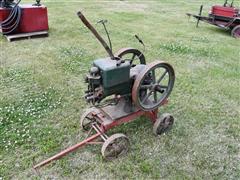 International Harvester Chicago Type-L Engine On Cart 