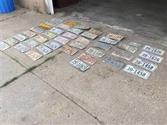 Nebraska License Plates 