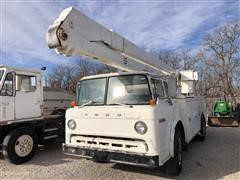 1982 Ford D800 Cabover S/A Bucket Truck 