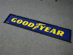 Goodyear Double Sided Metal Sign 