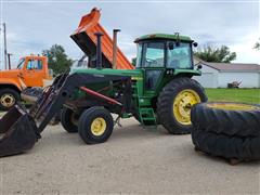 1974 John Deere 4430H 2WD Tractor W/Loader 