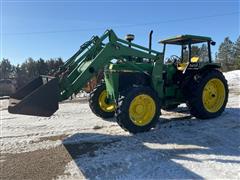 1990 John Deere 3155 MFWD Tractor 