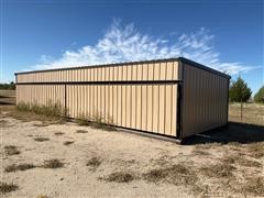 12' X 40' Calving Shed w/ 20' Doors 