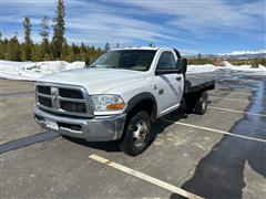 2011 Ram 3500 4x4 Flatbed Pickup 