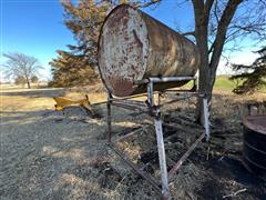 Steel Water Tank On Stand 