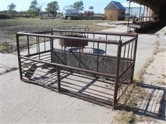 Steel Pipe Rectangular Bale Feeder 