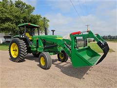 1975 John Deere 4430 2WD Tractor W/Grapple Loader 