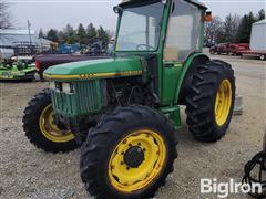 1996 John Deere 5400 MFWD Tractor 