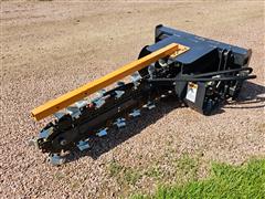 2023 Wolverine TCR-12-48H Trencher Skid Steer Attachment 
