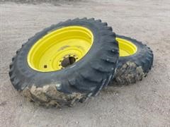 Armstrong 18.4R42 Tires On JD Rims 