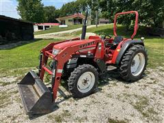 2005 Tractor King 404 MFWD Compact Utility Tractor W/Loader 