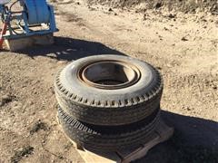 General 10.00-20 Tires With Rims 
