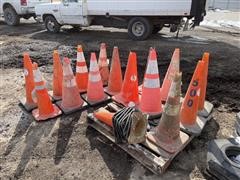 Orange Traffic Cones 