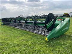 2022 John Deere HD40F 40’ Hinged Draper Head 