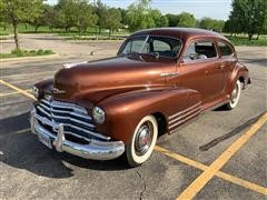 1947 Chevrolet Aerosedan Fleetline Classic Car 