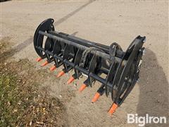 2024 Suihe SSR-78 Root Rake Grapple Skid Steer Attachment 