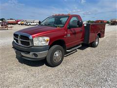 2007 Dodge RAM 3500 4x4 Utility Truck 