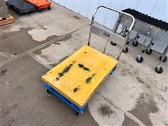 Hanoka A-350 Hand Cart W/Scissor Lift Platform 