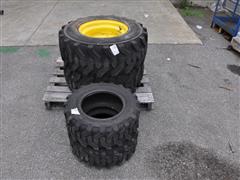 (2) Carlisle 305/70-16.5 Tires w/ 6-bolt Wheels & (2) Carlisle 23x8.00-12 Tires (BID PER UNIT) 