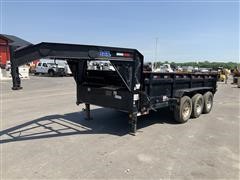 2017 Load Trail DH21 Tri/A Gooseneck Dump Trailer 