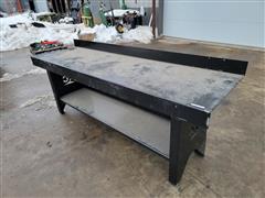 Kit Containers 90” Industrial Steel Work Bench 