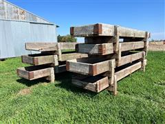 Wood Feed Bunks 