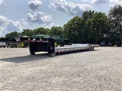 1997 Wilson Muv-All 5260FTD 53' T/A Fixed Neck Lowboy W/Hyd Tail Section 