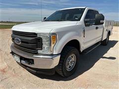 2017 Ford F350 XL Super Duty 4x4 Extended Cab Service Truck 