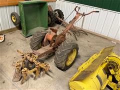 Montgomery Ward Plow Trac Garden Tractor 