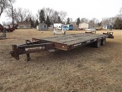 1997 Dynaweld T/A Deck Over Flatbed Trailer 