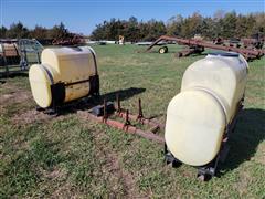 200 Gallon Saddle Tanks W/Brackets 