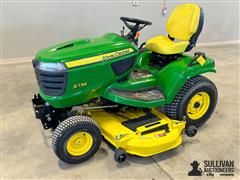 2016 John Deere X734 Riding Lawn Mower 