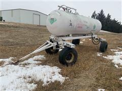 1000-Gallon Fuel Tank On Running Gear 