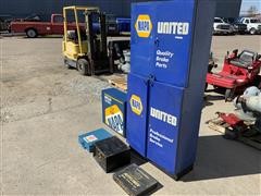 NAPA Parts Cabinets & Small Engine Parts Cases 