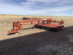 2004 Hesston 1345 Pull Type Disc Mower W/Flail Conditioner 