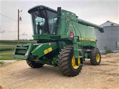 1998 John Deere Sidehill 9510 Maximizer 4WD Combine 