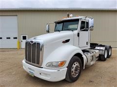 2012 Peterbilt 386 T/A Day Cab Truck Tractor 