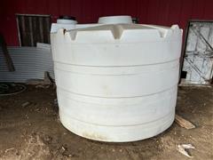 1500-Gallon Poly Tank 